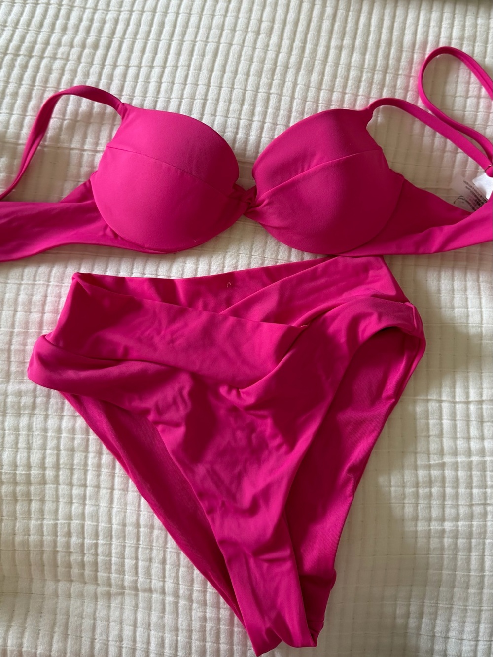 Victoria's Secret Bright Hot Pink Two-Piece Bikini